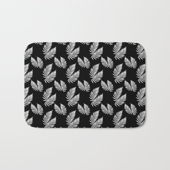 Fern Pattern Bath Mat