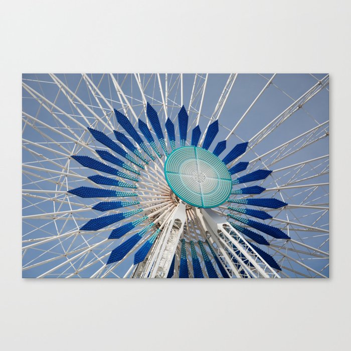 Marseille Ferris Wheel Canvas Print