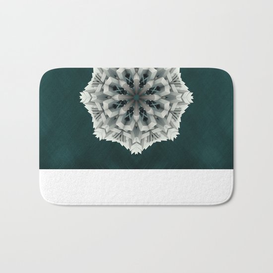 Winter Flakes Bath Mat