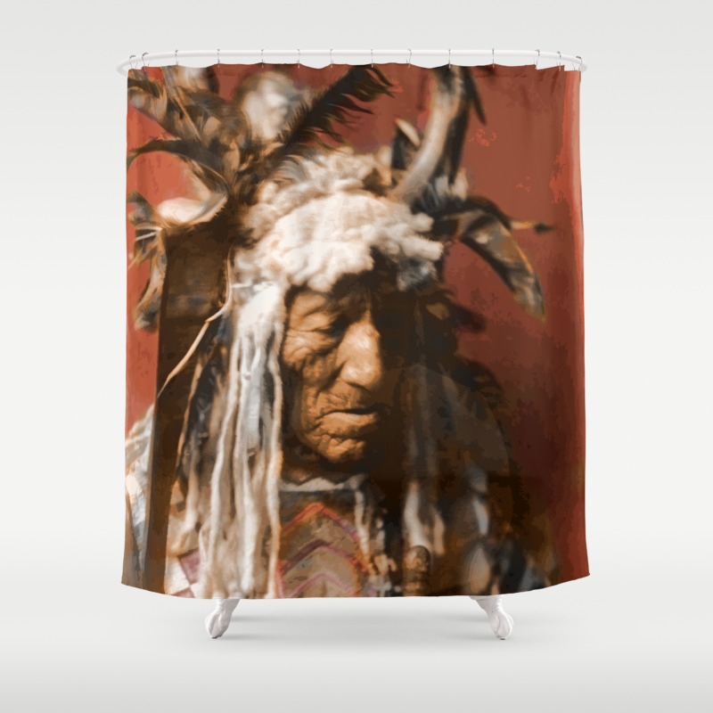indian print shower curtains