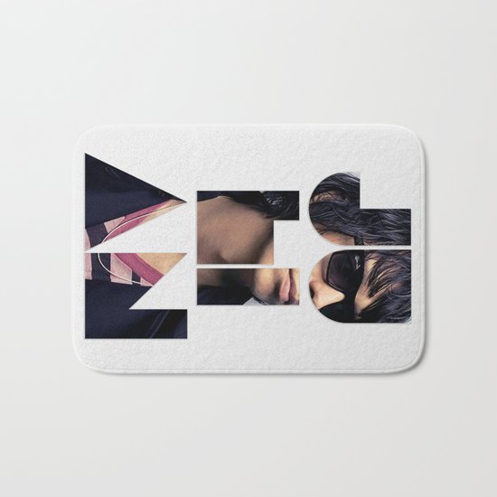 Julian Casablancas The Strokes Font Sunglasses Bath Mat