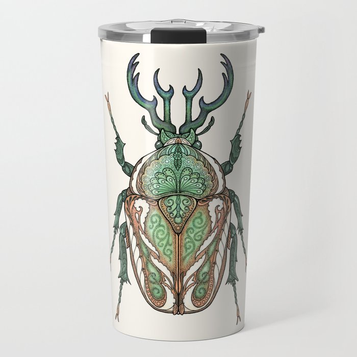 Copper Beetle Travel Mug