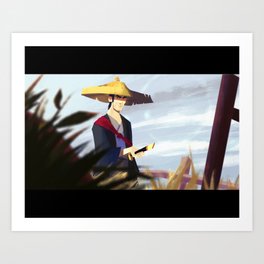 Young Shadowsan Art Print