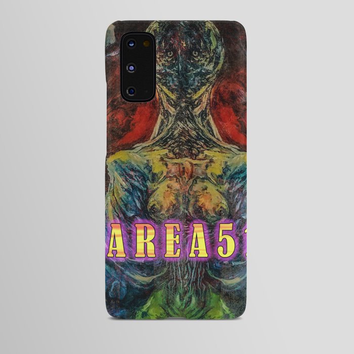 Area 51 - By Lazzy Brush Android Case