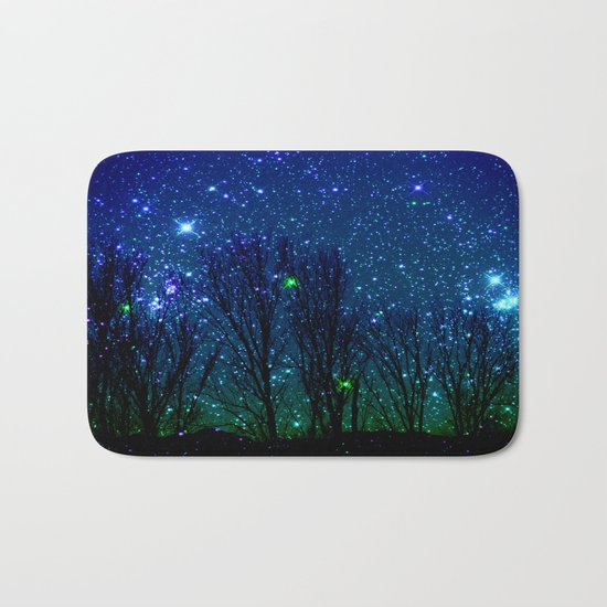shining stars Bath Mat