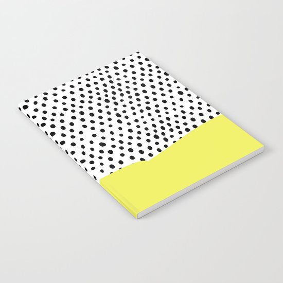 Polka dot rain dip Notebook