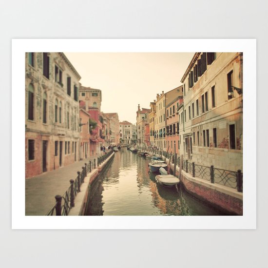 Exploring Venice Art Print