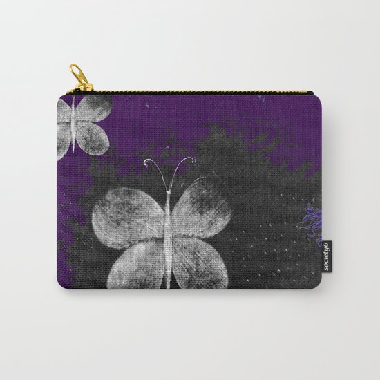 Fluttering Butterflies Carry-All Pouch
