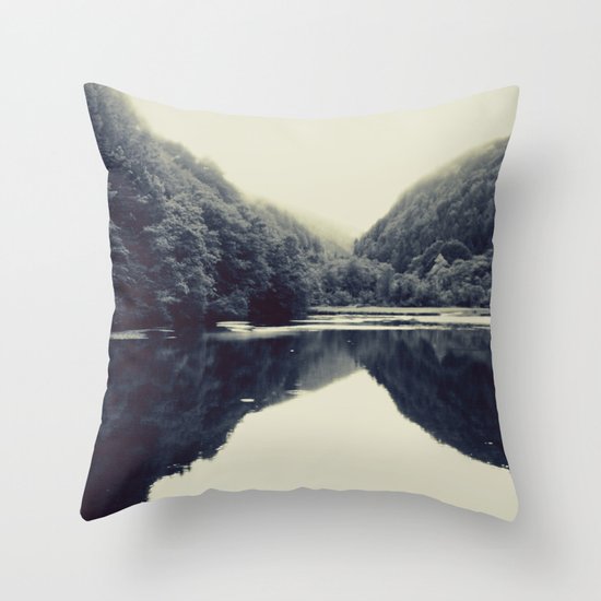 The Lake Throw Pillow