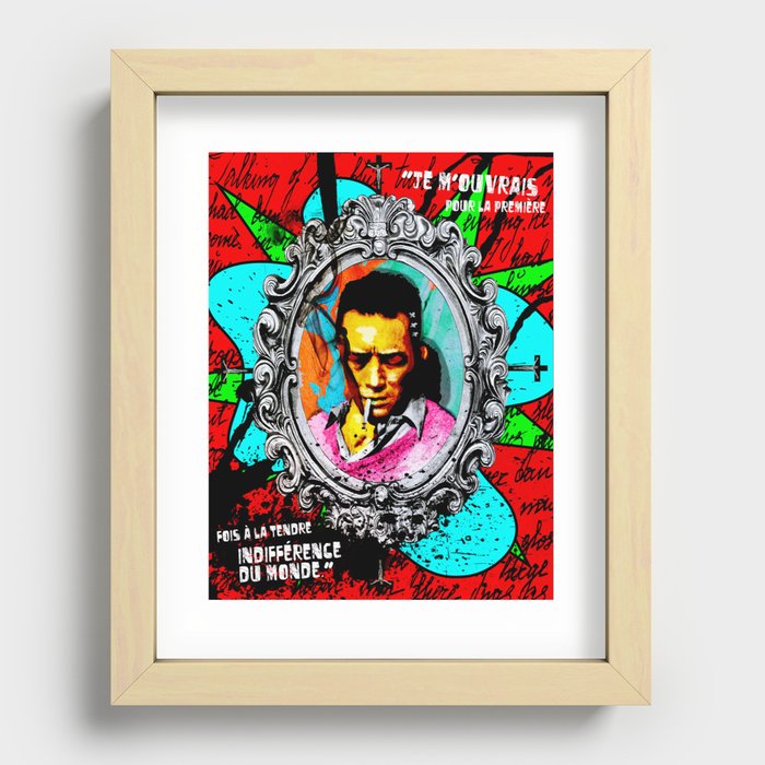 Camus Recessed Framed Print