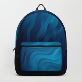 Dark BLUE background with lines. Colorful illustration, which consists of curves. Backpack | Colorful, Background, Curve, Billowy, Drawing, Circular, Convoluted, Cambered, Artistic, Arched 
