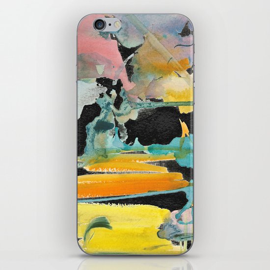 Abstract watercolour iPhone & iPod Skin