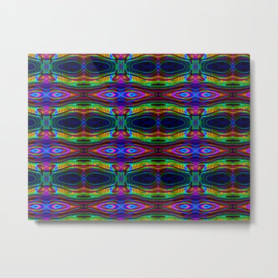 Alien Eyes Metal Print