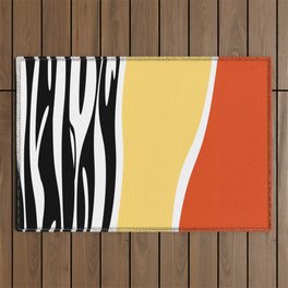 Abstract seascape Outdoor Rug