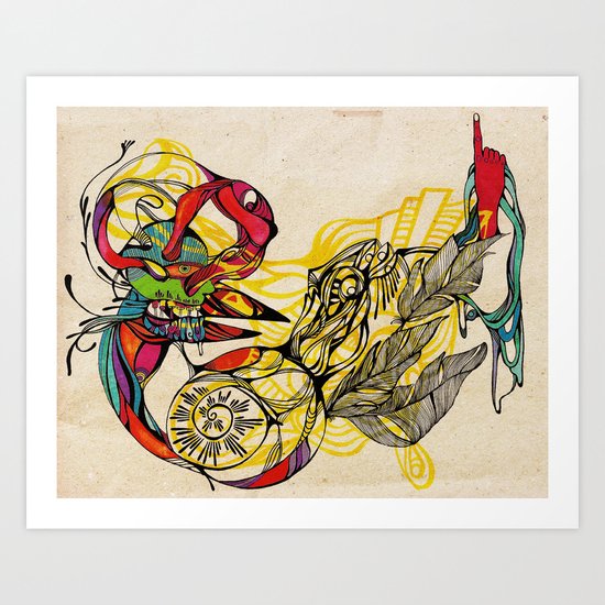 Cuervo Art Print