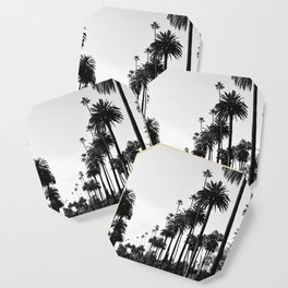 Los Angeles Black and White Coaster