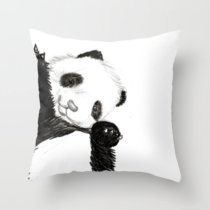 Good nights, Peter Panda. Throw Pillow