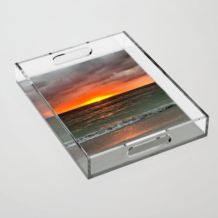 Moody Sunset Acrylic Tray