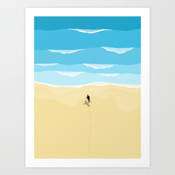 Beach Vibes | Surfers Paradise  Art Print