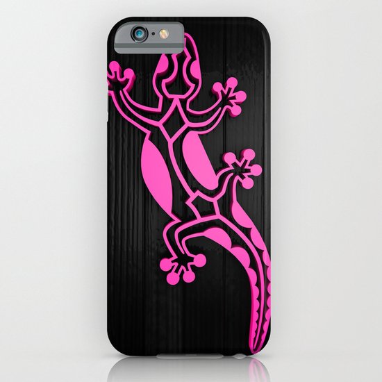 Pink Salamandra iPhone & iPod Case