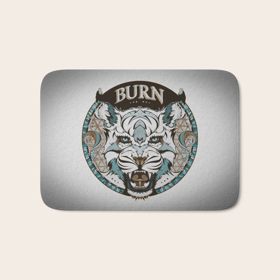 Burn Bath Mat
