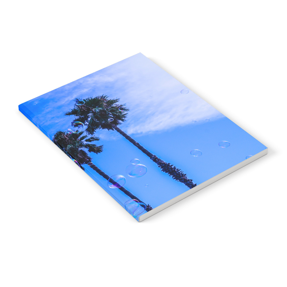 Tropical Glitch Notebook by creative97
