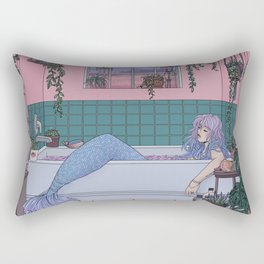 Urban Mermaid Rectangular Pillow