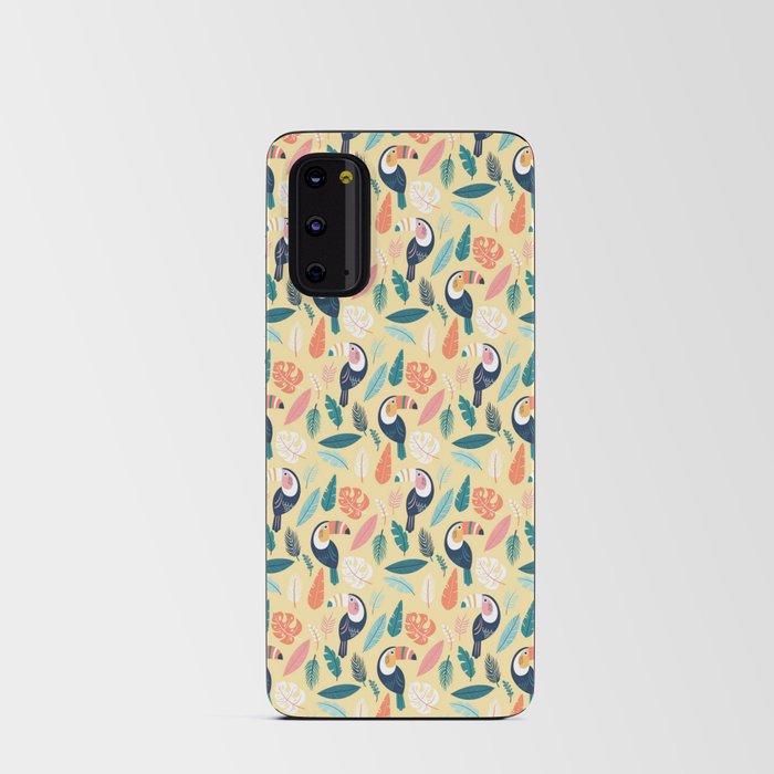 Exotic Birds and Flowers Summer Collection Android Card Case