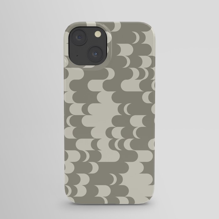 Pearl Bush and Pale Oyster In Motion iPhone Case