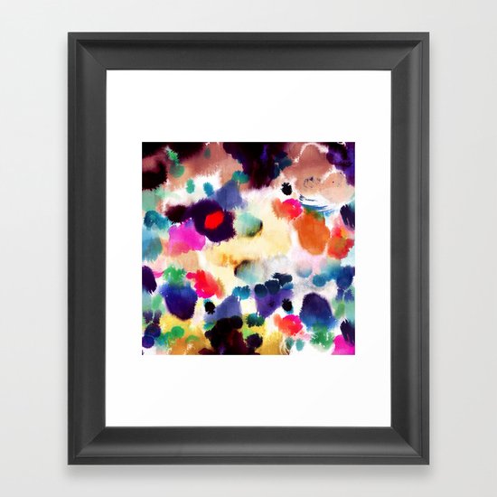 Ink Mix II Framed Art Print