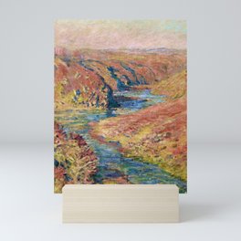 Claude Monet - The Valley of Creuse at Fresselines - Impressionism Mini Art Print