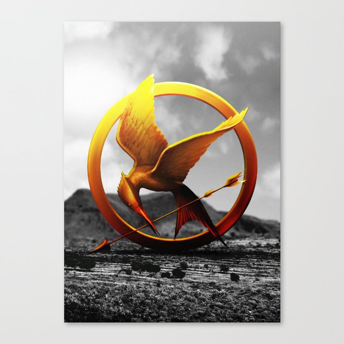 Hunger Games Canvas Print