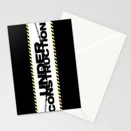 UNDER CONSTRUCTION Stationery Cards