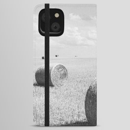 Farm Black and White iPhone Wallet Case