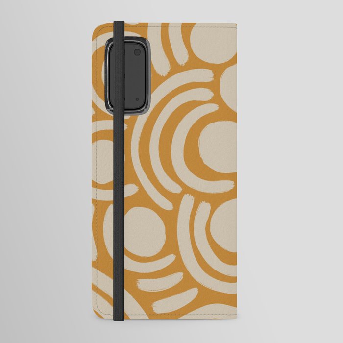 Neutral Abstract Pattern #3 Android Wallet Case