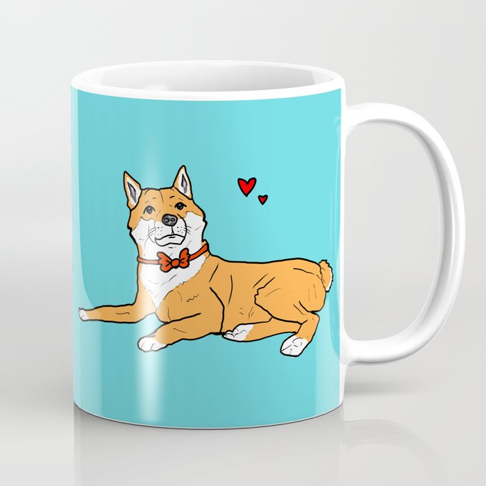 Shiba Inu Love Coffee Mug