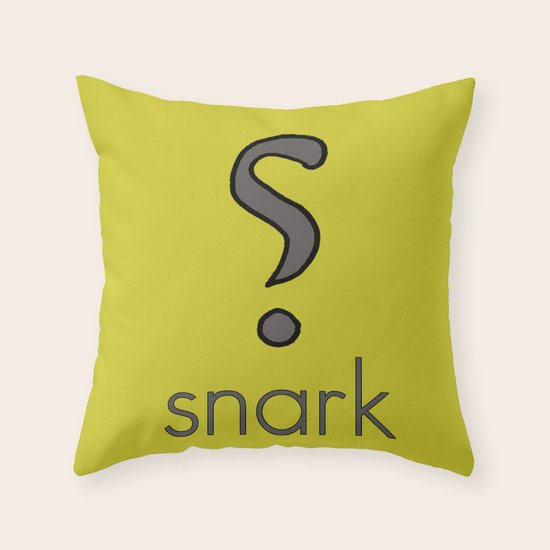 Snark Throw Pillow