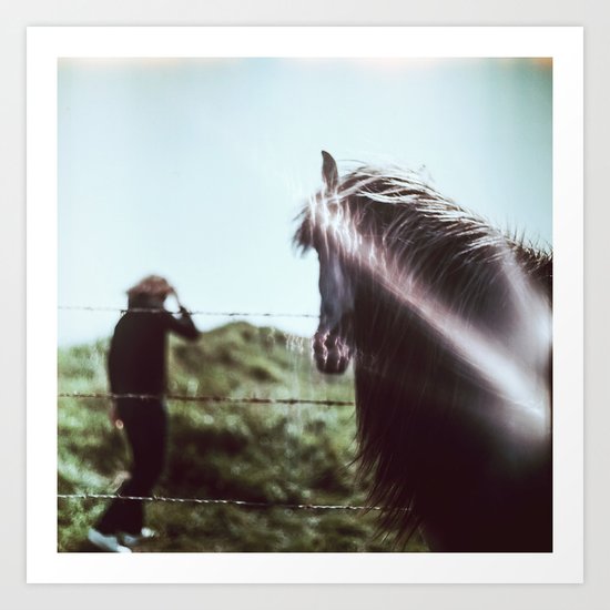 HORSE Art Print