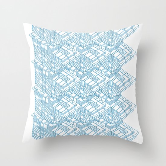 High Rise Throw Pillow