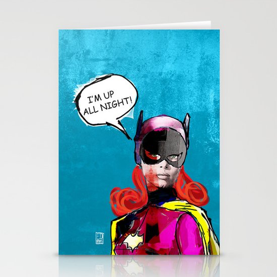 Batgirl Stationery Cards