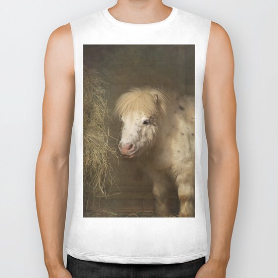 Little spotted pony Biker Tank
