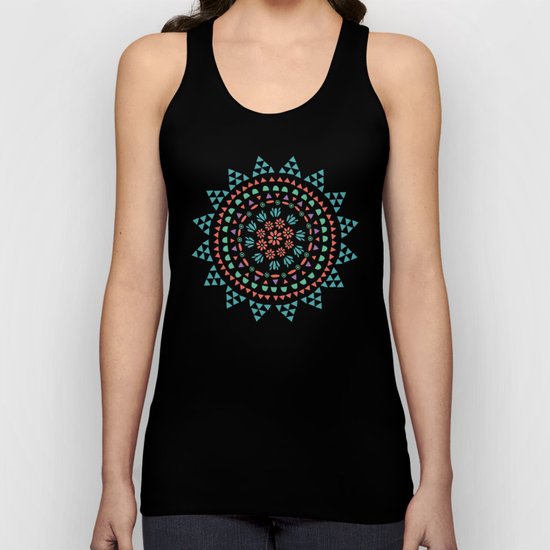Moon Flower Unisex Tank Top