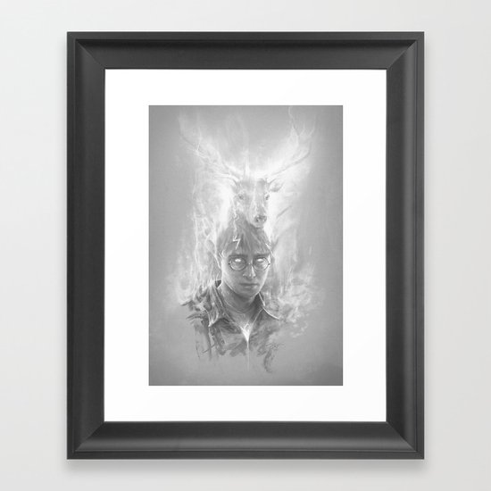 Expecto Patronum Framed Art Print