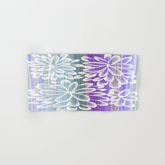 Fancy Floral Hand & Bath Towel