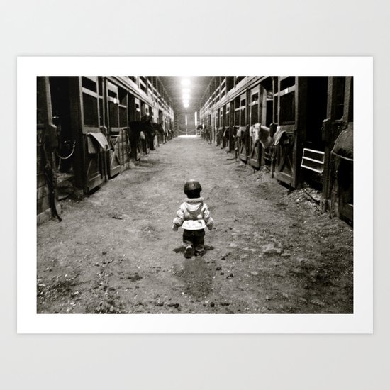 The Barn Art Print