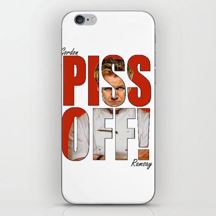 Gordon Ramsay - PISS OFF! iPhone Skin