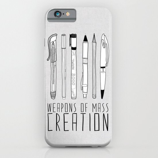 weapons of mass creation iPhone & iPod Case