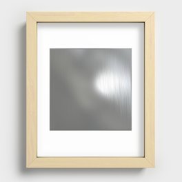 Silver Recessed Framed Print