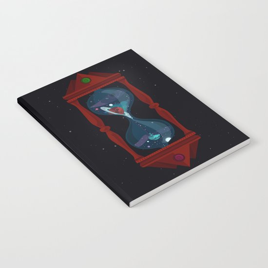 Cosmic Hourglass Notebook