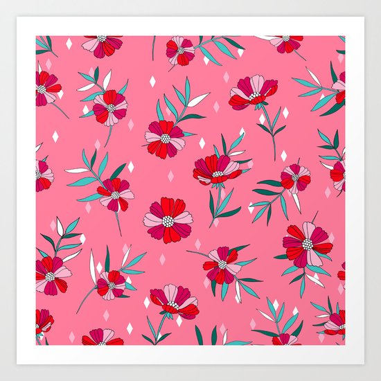 Pink Summer Art Print